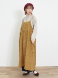 【Slow linen】柄アソートキャミワンピース