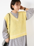 チルデン刺繍ベスト