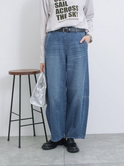 【ECO DENIM】カーブパンツ