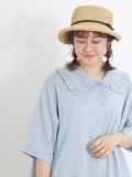 ◎ビッグ襟ワンピース