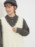 ファンシーヤーンベスト
